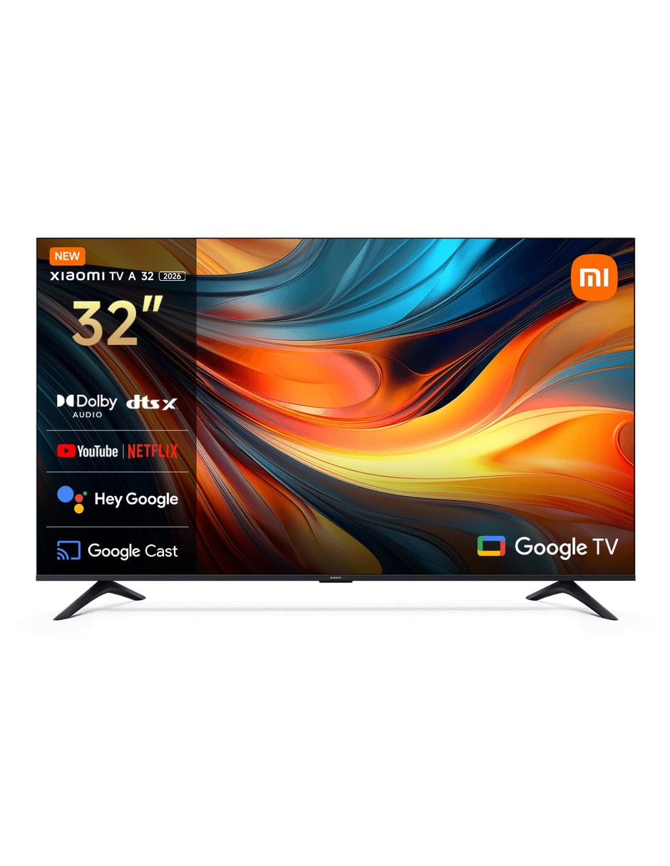 Pantalla Smart TV LED de 32 pulgadas Full HD con Google TV