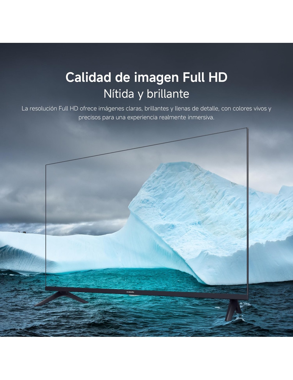 Pantalla Smart TV LED de 32 pulgadas Full HD con Google TV