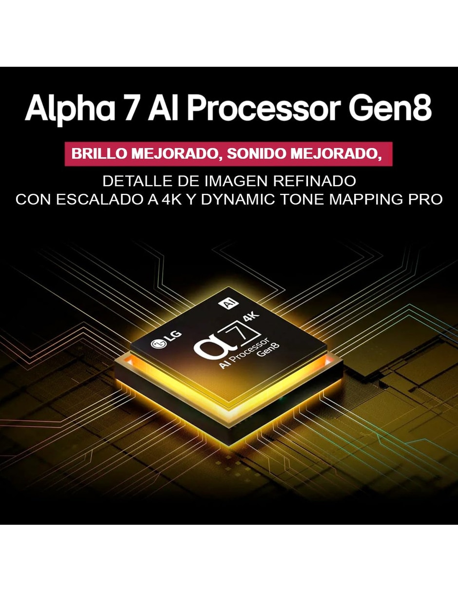 LED de 4K/UHD con WebOS con AI Picture