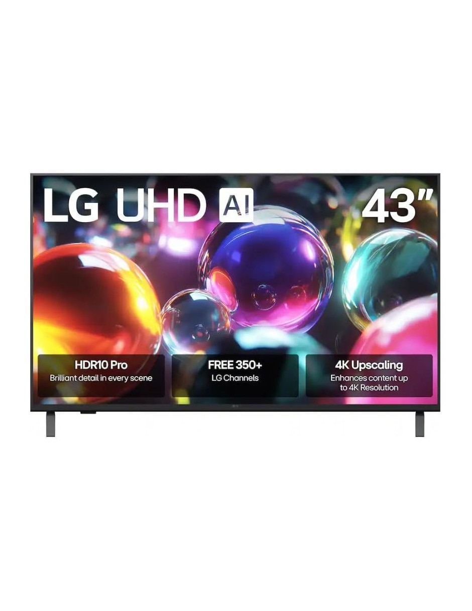 Pantalla Smart TV LED de 43 pulgadas 4K/UHD con WebOS con AI Energy 5
