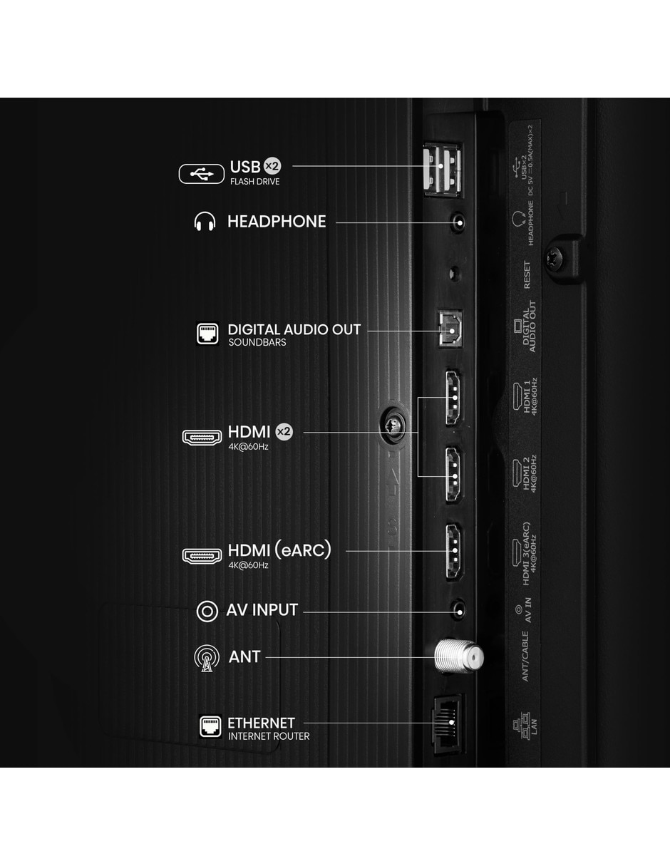 LED de 4K con No tiene con AI Escalado a 4K