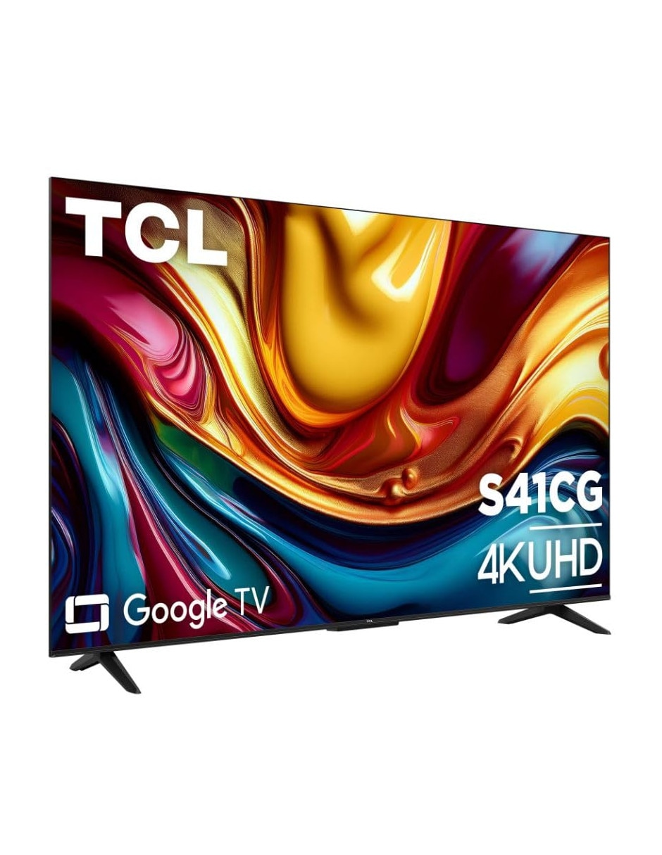 Pantalla Smart TV LED de 55 pulgadas 4K/UHD con Google TV 5