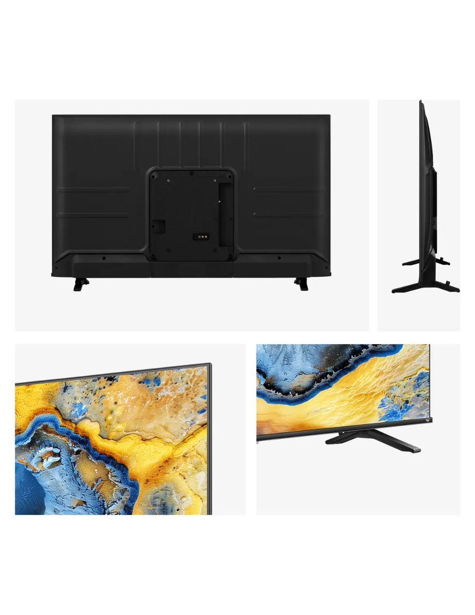 Pantalla smart tv led de 4k 43c350nm 4k con google tv con 3