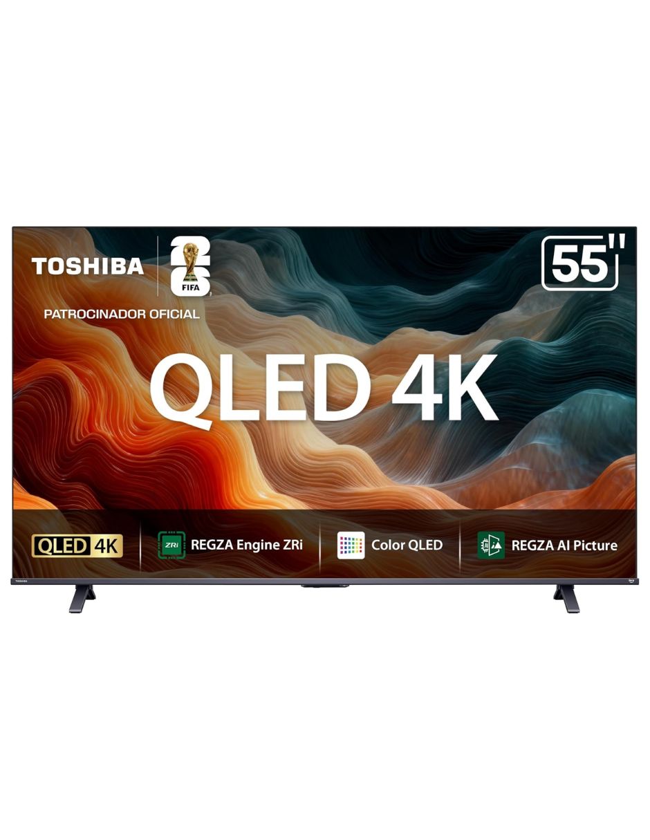 Pantalla smart tv qled de 4k 55m450sfm qled con vidaa con ai escalado a 4k 7