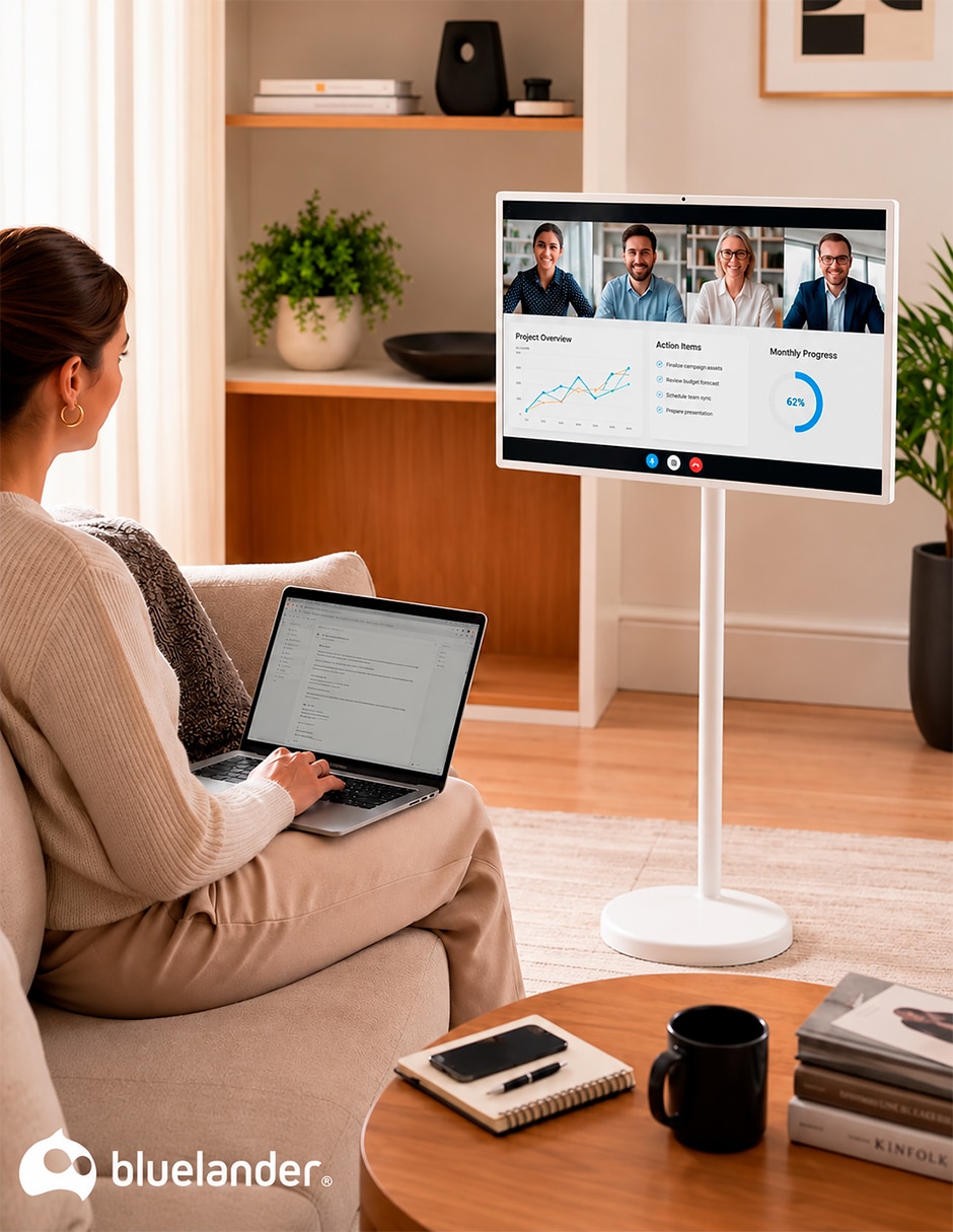 Pantalla Smart TV LED de Full HD Pantalla Inteligente Portátil LED 32 Pulgadas con Base con Android TV con No aplica 2