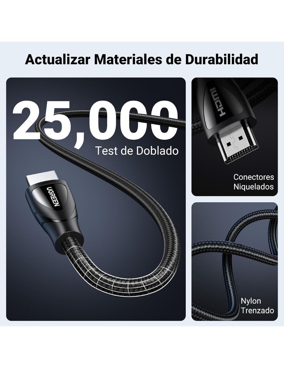 Cable HDMI HDMI a tipo HDMI de 10 m 8