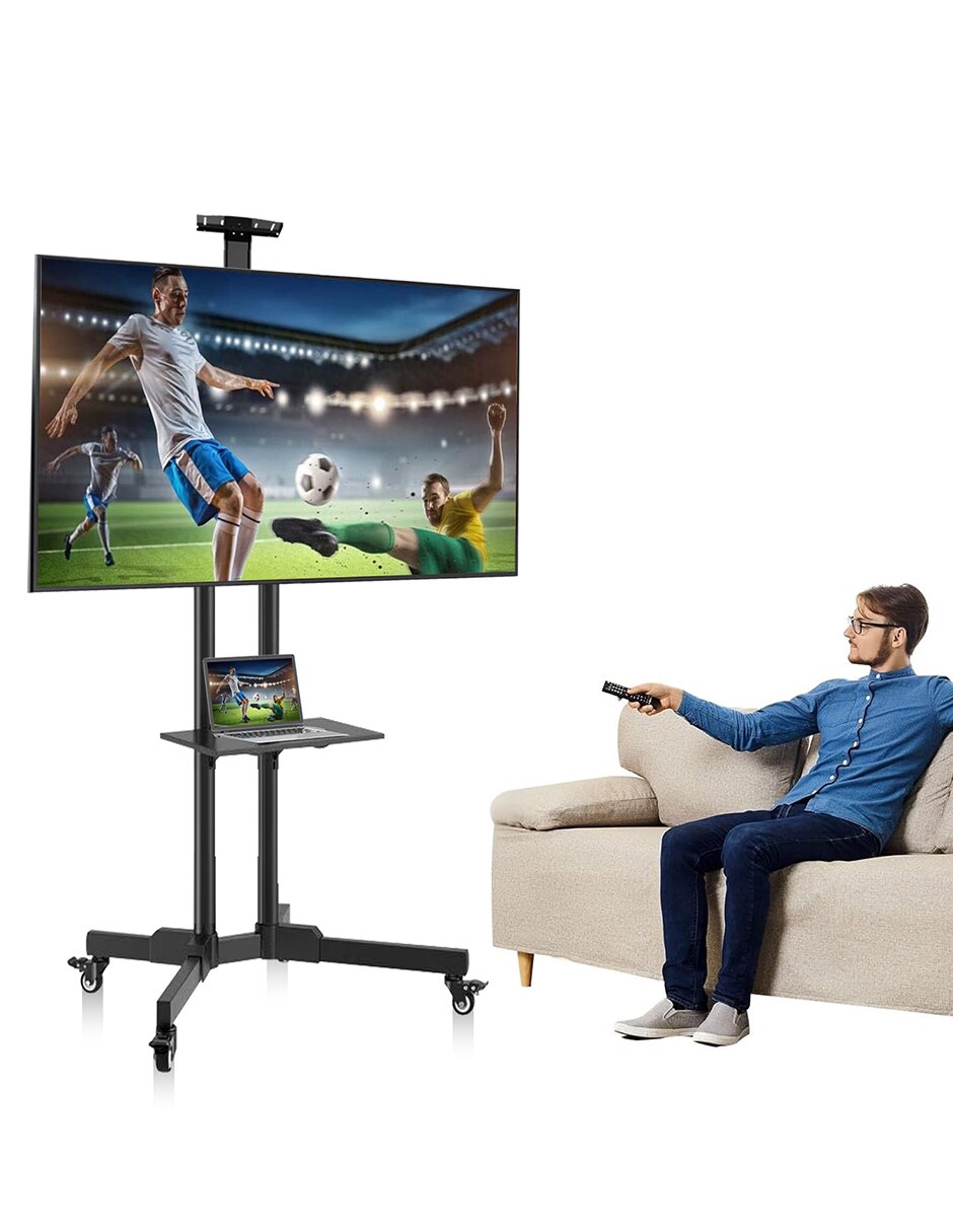 Soporte piso para pantalla portátil 32 - 65 pulgadas 8
