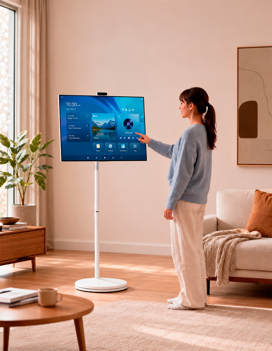 Pantalla Smart TV Led de Full HD 32 pulgadas con Android TV 5