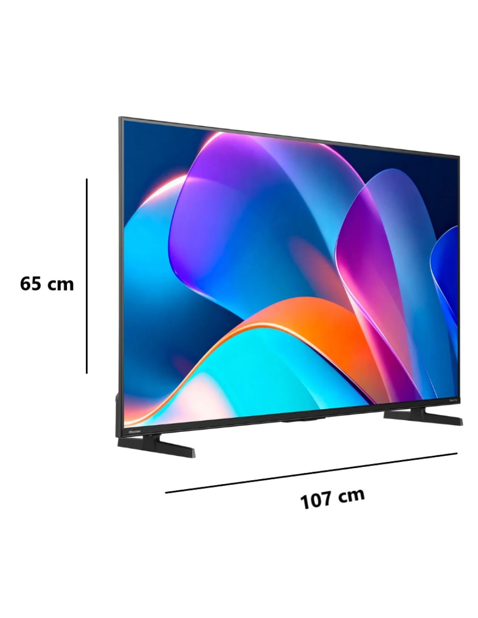Pantalla smart tv led de 4k/uhd 43a60sr con roku tv 7