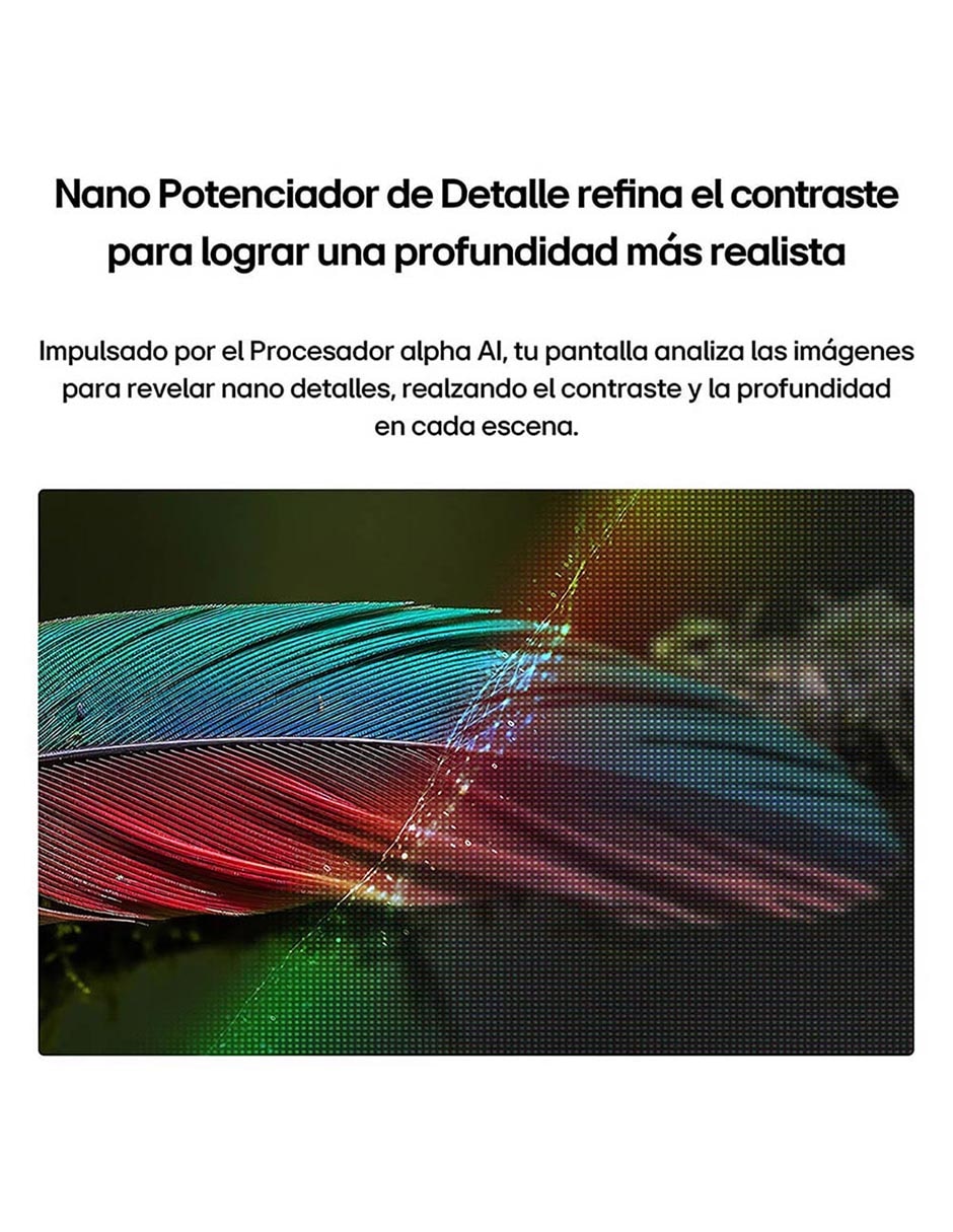 Pantalla Smart TV LG NanoCell 50 pulgadas 4K/UHD 50NU850BPSA con AI webOS