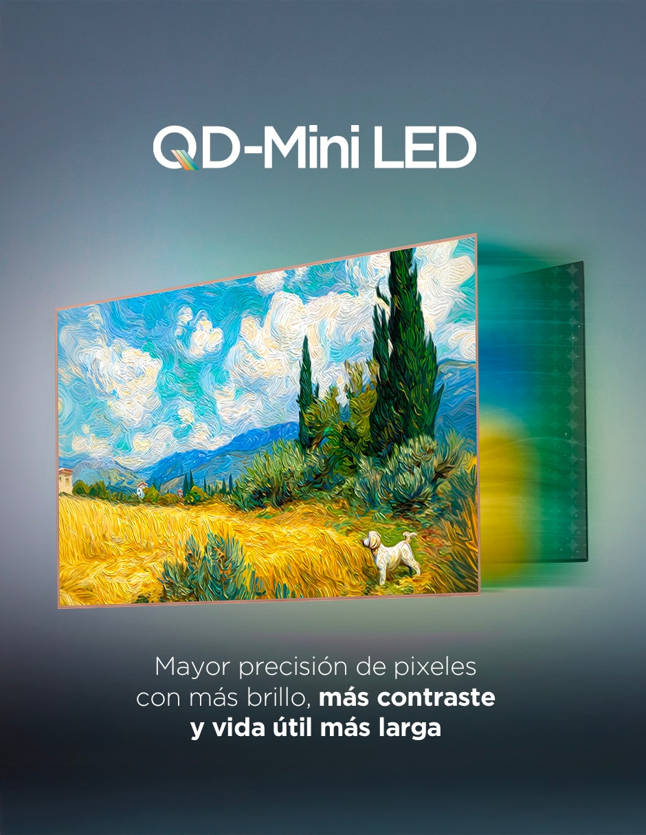 Pantalla Smart TV QD- mini LED de 75 pulgadas 4K/UHD 75A400 Pro con Google TV Pantalla Smart TV QD- mini LED de 75 pulgadas 4K/UHD 75A400 Pro con Google TV
