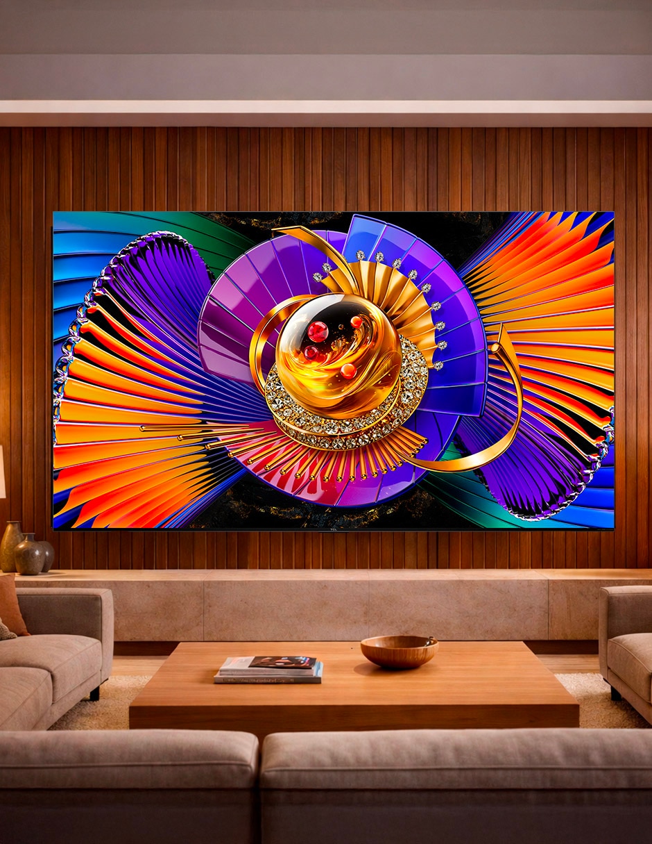 Pantalla Smart TV QD- mini LED 98 pulgadas 4K/UHD 98QM7L con Google TV 13