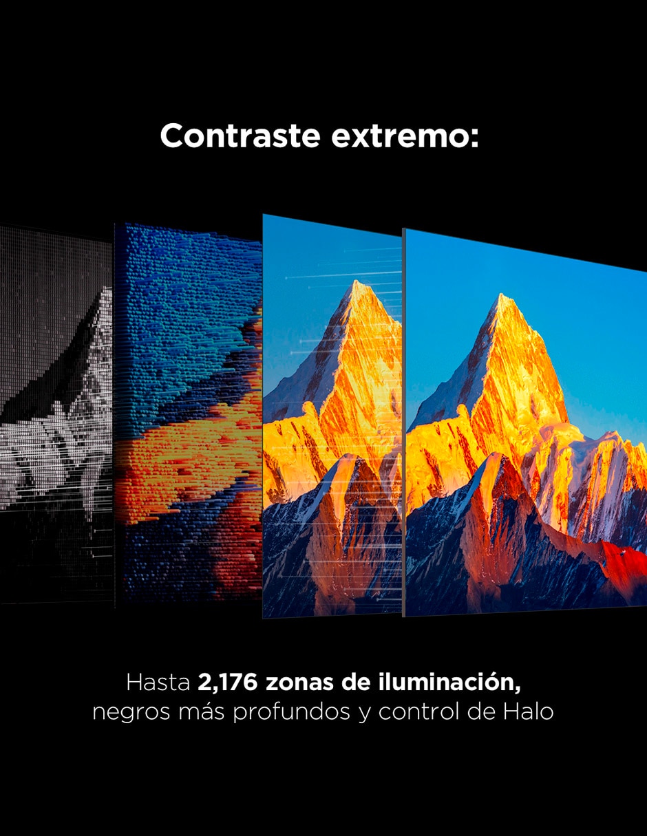 Pantalla Smart TV SQD- mini LED de 85 pulgadas 4K/UHD 85QM7L con Google TV 7
