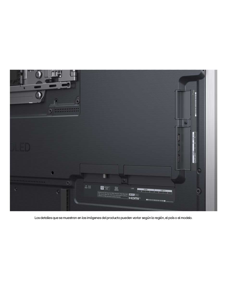 Pantalla Smart TV Lg OLED de 55 pulgadas 4K oled55g6psa con evo AI