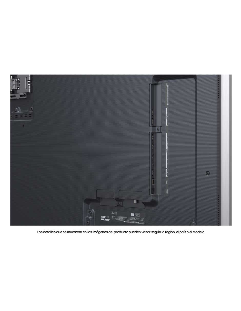 Pantalla Smart TV OLED 83 pulgadas 4K OLED83G6PSA con evo AI 8